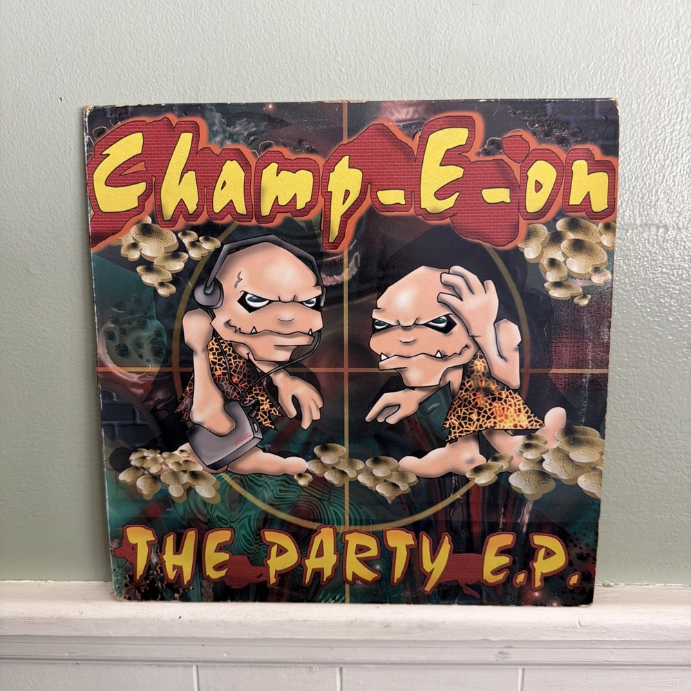 Champ-E-On The Part E.P. Inferno Records VG+ Vinyl Netherlands Gabber Hardcore